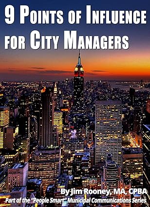 9 Points of Influence for City Managers book cover
